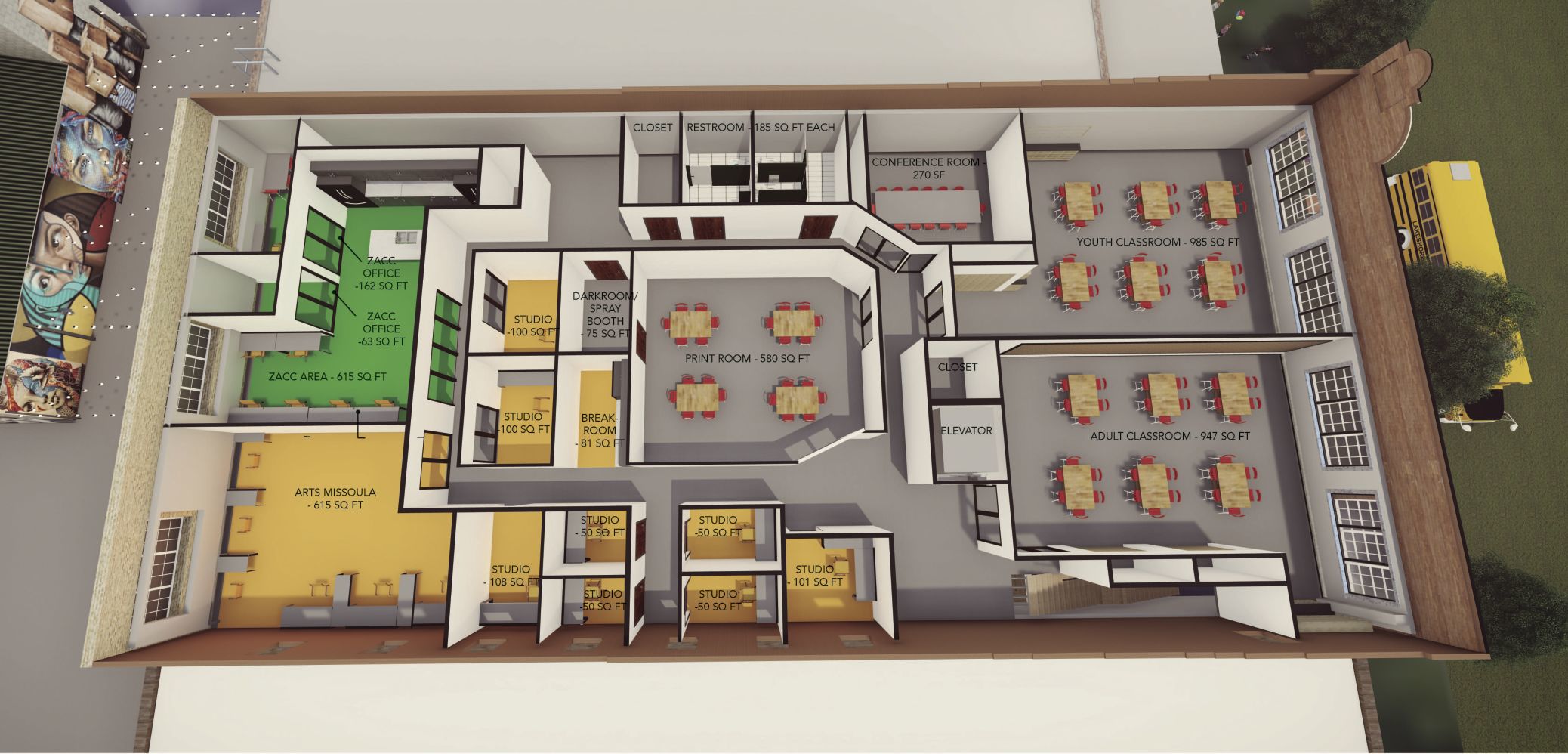 Second floor